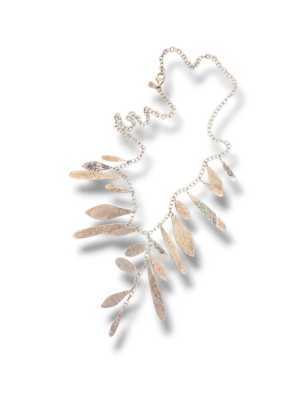 Silpada Silver Leaf Vine Necklace - Silver
